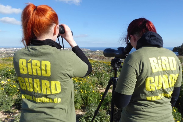 Komitee-Bird Guards im Einsatz auf Malta